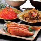 ショッピングいくら 魚卵 いくら 数の子 松前漬け 明太子 辛子明太子 セット 珍味セット ギフト 北海道魚卵3点セット (代引不可) (TD)