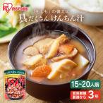 ショッピング非常食 非常食 非常食セット防災セット 防災グッズ 1号缶けんちん汁 3000g アイリスオーヤマ