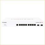 Fortinet FortiSwitch 108E-POE Layer 2 FortiGate Switch Controller Compatible PoE+ Switch - 8 x GE RJ45 Ports, 2 x GE SFP 並行輸入品