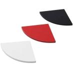 コーナーシェルフ 壁掛け 木製 3段 棚 賃貸 取付可能 角 コーナー ラック 壁面収納 ウォールシェルフ