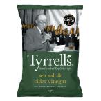 Tyrrell's ティレル シーソルト＆サイダービネガー 40g ポテトチップス スナック お菓子 菓子 ポテチ 塩味 ビジガー味 シーソルト