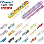 スケーター 日本製 抗菌 スライド式 ハシ箱セット 子供 給食 ABS2AMAG ランチグッズ アナと雪の女王 ポケモン 箸 メール便対応