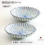 美濃焼 墨十草 プレート 2枚セット �