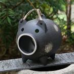 窯肌ブタ蚊やり器信楽焼陶器蚊やり器...