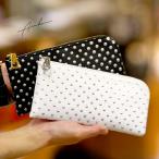 長財布 L字ファスナー 本革 アルカン スタッズ 財布 レディース Arukan 1317623 60サイズ 1年保証 プレケア特典