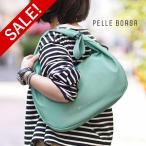 30%OFF 半額 セール ペレボルサ ワンショルダー PELLE BORSA チアーズ ワンハンドルラウンドバッグ アッシュグリーン レディース 4696 80サイズ 1年保証