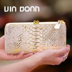 ショッピング寅 ヴィアドアン がま口 長財布 ドーレ レディース パイソンレザー 白 白い ヘビ革 ホワイト 日本製 VIA DOAN 690 60サイズ プレケア特典 1年保証