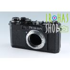 Nikon S2 Repainted Black 35mm Rangefinder Film Camera #41829D5
