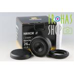 Nikon Nikkor Z 26mm F/2.8 Lens With Box #59241L4