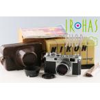 Nikon S2 + Nikkor-S.C 50mm F/1.4 Lens With Box #60806L4