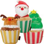 カップケーキ(クリスマスのおもちゃ犬用)