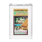 ペンキ 油性 塗料 ニッペ ガーデニング 木部 防虫 防腐 防かび はっ水 油性塗料 | 油性デッキ&ラティス用 14L