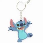 ディズニー スティッチ フラットキーチェーン USAディズニーテーマパーク 2019年 新品