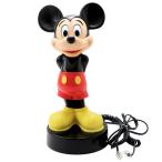 ディズニー　ミッキー　電話機（直立）　Synanon社　1990年代　プッシュホン　箱あり　USED　アメリカより輸入