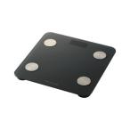 ELECOM HCS-BTFS01BKe прозрачный измеритель состава тела /Bluetooth сообщение функция установка / черный 