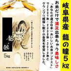 一流ブランド米を超えた奇跡のお米！大粒・甘み粘り香りがウリ！　≪送料無料≫新米 令和7年度産 龍の瞳 岐阜県産 100％ 5kg袋 (りゅうのひとみ) いのちの壱/米/お米