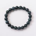 ショッピング天然石 天然石 ブレスレット 神居古潭（カムイコタン） （北海道産） ブルー 10mm 20玉 No.25 《証明書付》