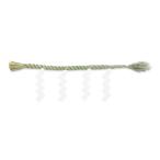 しめ縄（神棚用） 牛蒡(ごぼう)型 上物3尺一本〆（切下げ4枚付）