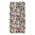 iPhone 6 ケース iPhone6 カバー 覆面レスラー プロレス レスラー軍団 グレー ( ハード ケース ) ( 受注生産 )