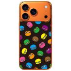 マカロンズ ブラック (ハード ケース カバー) YESNO iPhone 17 Pro