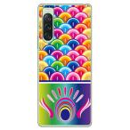 鯉のぼり レインボー (ハード ケース カバー) Coverfull Xperia 10 V SOG11 SO-52D