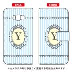 Galaxy S8+ ケース 手帳 Y （サックス） Cf ltd スマホケース (受注生産)