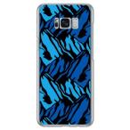 Galaxy S8+ ケース マウンテン ブルー スマホケース (受注生産)