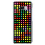 Galaxy S8+ ケース ブロック ブラックマルチ スマホケース (受注生産)