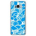 Galaxy S8+ ケース スロット ブルー スマホケース (受注生産)