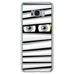 ショッピングgalaxy s8  ケース Galaxy S8+ ケース ミイラくん ホワイト スマホケース (受注生産)