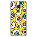 ショッピングgalaxy s8  ケース Galaxy S8+ ケース アイズ イエロー スマホケース (受注生産)