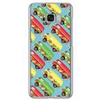 Galaxy S8+ ケース ヒッピーカー ブルー スマホケース (受注生産)