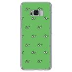 Galaxy S8+ ケース ドット メガネ スマホケース (受注生産)