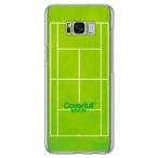 ショッピングgalaxy s8  ケース Galaxy S8+ ケース テニス グリーン スマホケース (受注生産)