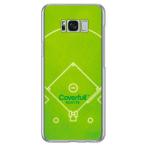 ショッピングgalaxy s8 ケース Galaxy S8+ ケース 野球 グリーン スマホケース (受注生産)