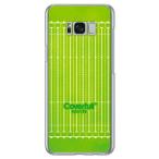 Galaxy S8+ ケース 競泳プール グリーン スマホケース (受注生産)