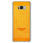 Galaxy S8+ ケース 競泳プール オレンジ スマホケース (受注生産)