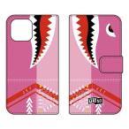 ショッピングmi 11 lite 5g Mi 11 Lite 5G ケース M2101K9R 手帳 カバー シャーク ピンク スマホケース (受注生産)