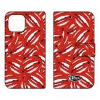 Mi 11 Lite 5G ケース M2101K9R 手帳 カバー リップ レッド スマホケース (受注生産)