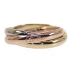 カルティエ CARTIER トリニティ SM 9号 B4235149 リング 指輪 3カラー K18WG PG YG 49 レディース 上品 美品 ギフト【中古】【Aランク】