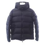 モンクレール MONCLER MONTGENEVRE ショートダウンジャケット サイズ4 D20914033805 54272 ウール ネイビー メンズ【中古】【Aランク】