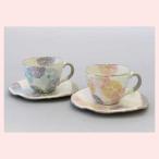 美濃焼　一珍花想い　コーヒー碗皿