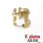 K plume ケープルーム /  アルトラバーサイズ AR-BR  真鍮　(ウインドパル)