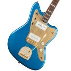 ショッピングsale2022 Squier / 40th Anniversary Jazzmaster Gold Edition Laurel Fingerboard Gold Anodized Pickguard Lake Placid Blue スクワイヤー