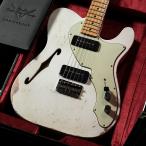 (中古)Fender Custom Shop / Master Built 1960s Thinline Telecaster Relic Olympic White by Greg Fessler(渋谷店)(値下げ)