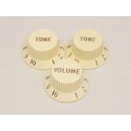 Fender / Vol & Tone Knobs Aged White 099-1369-000 (池袋店)