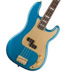 ショッピングsale2022 Squier / 40th Anniversary Precision Bass Gold Edition Laurel Fingerboard Gold Anodized Pickguard Lake Placid Blue
