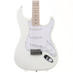 ショッピングビッツ (中古)Squier by Fender / Affinity Series Stratocaster Maple Fingerboard White Pickguard Olympic White ［3.20kg/2024年製］スクワイアー (池袋店)