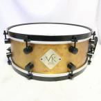 ( б/у )VK DRUMS / 14x5.5 Brass Snare w/Round Lugs Straight Hoops Patina Finish ( Ikebukuro магазин )
