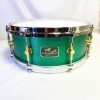 ( б/у )CANOPUS / MO-1455 Oil Finished Maple 14x5.5 Turquoise Oilkanoups малый барабан ( Ikebukuro магазин )